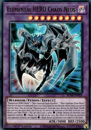 Image of Elemental Hero Chaos Neos [BLAR-EN055] Ultra Rare