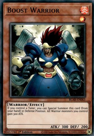 Image of Boost Warrior [BLAR-EN063] Ultra Rare