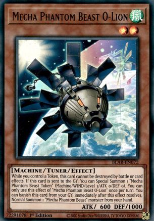 Image of Mecha Phantom Beast O-Lion [BLAR-EN072] Ultra Rare