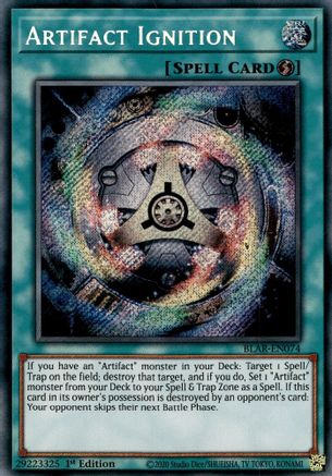 Image of Artifact Ignition [BLAR-EN074] Secret Rare