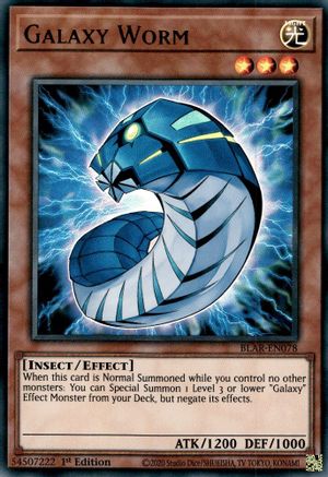Image of Galaxy Worm [BLAR-EN078] Ultra Rare