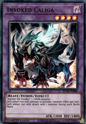 Image of Invoked Caliga [BLAR-EN080] Ultra Rare