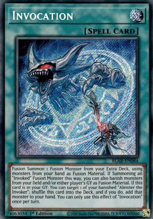 Image of Invocation [BLAR-EN084] Secret Rare