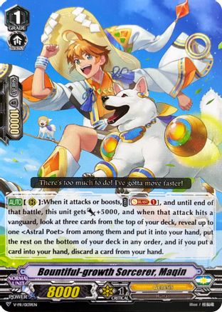 Image of Bountiful-growth Sorcerer, Maqin (V-PR/0139EN) [V Promo Cards]