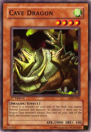 Image of Cave Dragon [LOD-040] Common