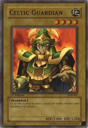 Image of Celtic Guardian [LOB-007] Super Rare