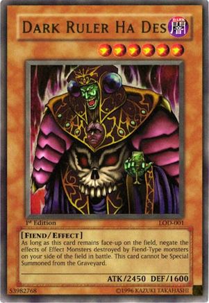 Image of Dark Ruler Ha Des [LOD-001] Ultra Rare