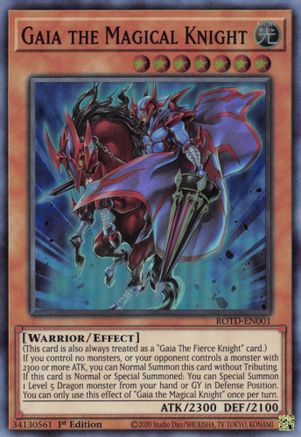 Image of Gaia the Magical Knight [ROTD-EN001] Super Rare