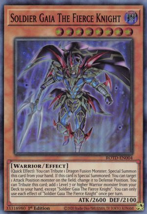 Image of Soldier Gaia The Fierce Knight [ROTD-EN004] Super Rare