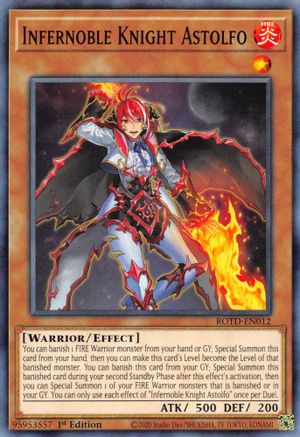 Image of Infernoble Knight Astolfo [ROTD-EN012] Common