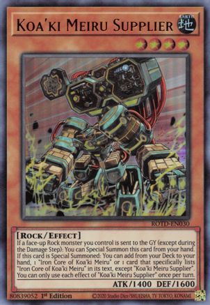 Image of Koa'ki Meiru Supplier [ROTD-EN030] Ultra Rare