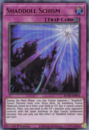 Image of Shaddoll Schism [ROTD-EN076] Ultra Rare