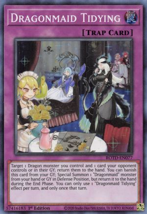 Image of Dragonmaid Tidying [ROTD-EN077] Super Rare