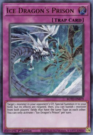 Ice Dragon's Prison [ROTD-EN079] Ultra Rare