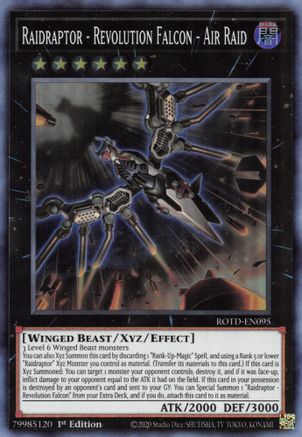 Image of Raidraptor - Revolution Falcon - Air Raid [ROTD-EN095] Super Rare