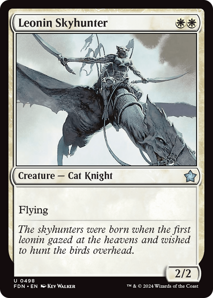 Image of Leonin Skyhunter [Foundations]