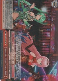 Image of World's End Dance Hall (PD/S22-E074S SR) [Hatsune Miku -Project DIVA- f]