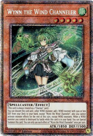 Image of Wynn the Wind Channeler [ROTD-EN086] Starlight Rare