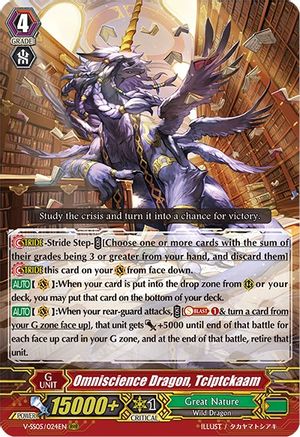 Omniscience Dragon, Tciptckaam (V-SS05: PREMIUM COLLECTION 2020)