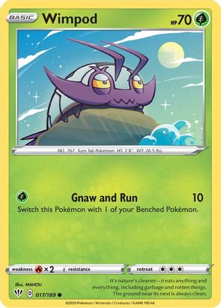 Image of Wimpod (017/189) [Sword & Shield: Darkness Ablaze]