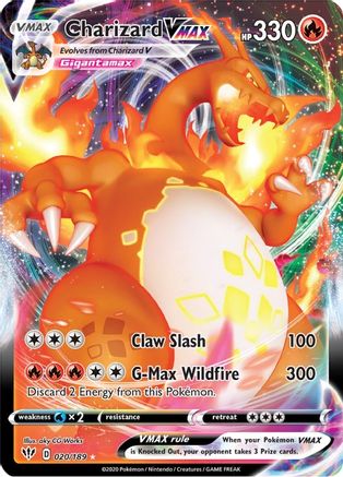 Image of Charizard VMAX (020/189) [Sword & Shield: Darkness Ablaze]