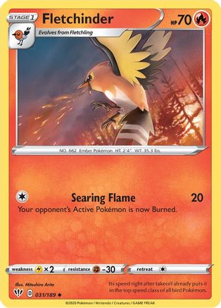Image of Fletchinder (031/189) [Sword & Shield: Darkness Ablaze]