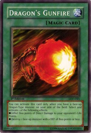 Image of Dragon's Gunfire [LOD-045] Common