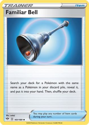 Image of Familiar Bell (161/189) [Sword & Shield: Darkness Ablaze]