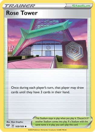 Image of Rose Tower (169/189) [Sword & Shield: Darkness Ablaze]