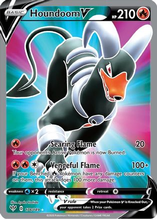 Image of Houndoom V (178/189) [Sword & Shield: Darkness Ablaze]
