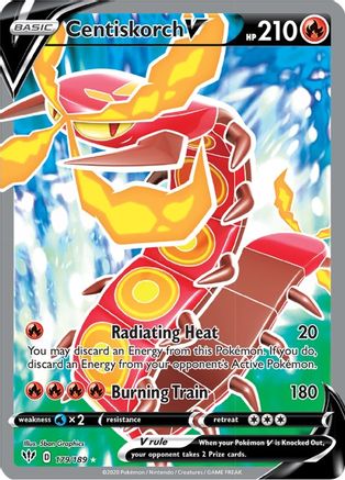 Image of Centiskorch V (179/189) [Sword & Shield: Darkness Ablaze]