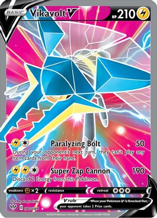 Image of Vikavolt V (180/189) [Sword & Shield: Darkness Ablaze]