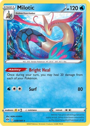 Image of Milotic (039/189) [Sword & Shield: Darkness Ablaze]