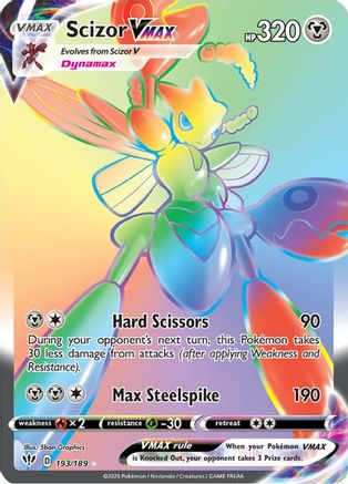 Image of Scizor VMAX (193/189) [Sword & Shield: Darkness Ablaze]