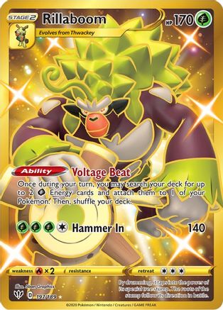 Image of Rillaboom (197/189) [Sword & Shield: Darkness Ablaze]