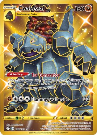 Image of Coalossal (198/189) [Sword & Shield: Darkness Ablaze]