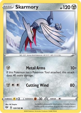Image of Skarmory (120/189) [Sword & Shield: Darkness Ablaze]