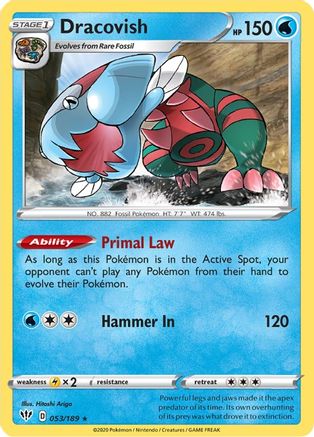 Image of Dracovish (053/189) [Sword & Shield: Darkness Ablaze]