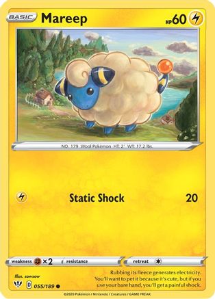 Image of Mareep (055/189) [Sword & Shield: Darkness Ablaze]