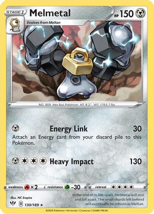 Image of Melmetal (130/189) [Sword & Shield: Darkness Ablaze]