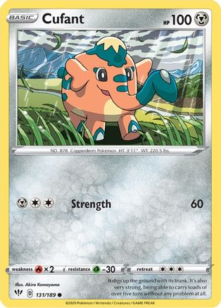 Image of Cufant (131/189) [Sword & Shield: Darkness Ablaze]