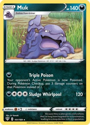 Image of Muk (101/189) [Sword & Shield: Darkness Ablaze]