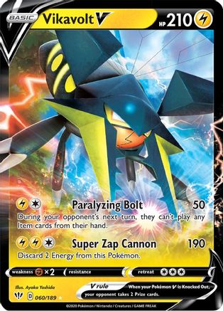 Image of Vikavolt V (060/189) [Sword & Shield: Darkness Ablaze]