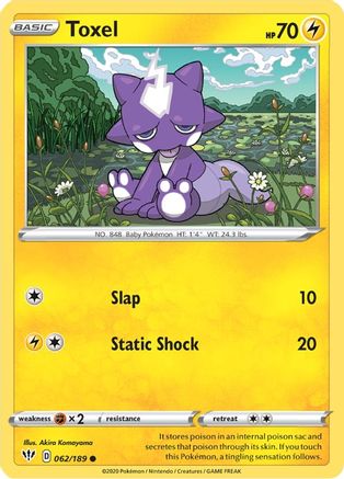 Image of Toxel (062/189) [Sword & Shield: Darkness Ablaze]
