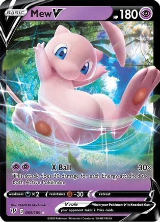 Image of Mew V (069/189) [Sword & Shield: Darkness Ablaze]
