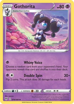 Image of Gothorita (074/189) [Sword & Shield: Darkness Ablaze]