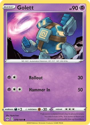 Image of Golett (076/189) [Sword & Shield: Darkness Ablaze]