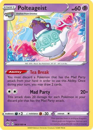 Image of Polteageist (083/189) [Sword & Shield: Darkness Ablaze]