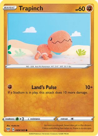 Image of Trapinch (089/189) [Sword & Shield: Darkness Ablaze]