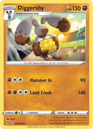 Image of Diggersby (096/189) [Sword & Shield: Darkness Ablaze]